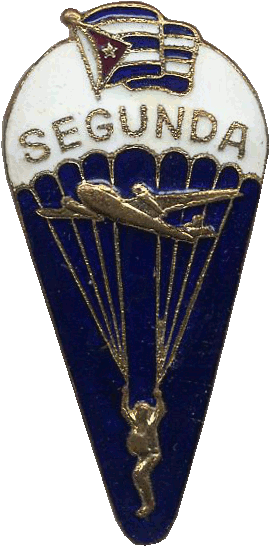 Нагрудный знак парашютист 2 класса 