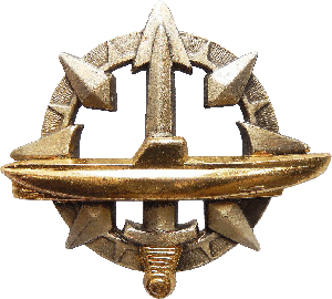 Нагрудный знак Подводник 