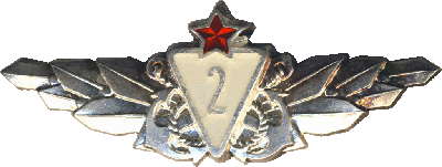 Нагрудный знак Специалист 2 класса дунайской флотилии 