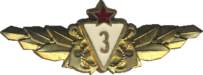 Нагрудный знак Специалист 3 класса дунайской флотилии 