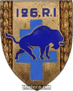 Знак 126 пехотный полк