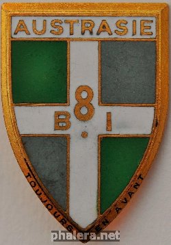 Нагрудный знак 8 пехотный батальон 