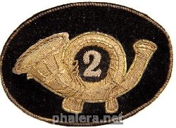 Нагрудный знак 2 пехотный полк 