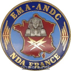 Нагрудный знак E.M.A. - A.N.D.C. - N.D.A. FRANCE 