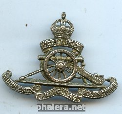Нагрудный знак 3-ий Мидлсекский Королевский Артиллерийский Добровольческий гарнизон 