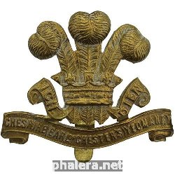 Нагрудный знак Чеширский епархиальный полк 