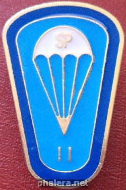 Нагрудный знак Парашютист II 