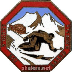 Нагрудный знак Scuola Sci Gran Sasso 