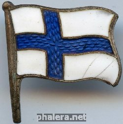 Знак Флажок Финляндия