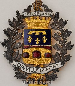 Нагрудный знак Городской совет Жоинвиль ле-Пон 