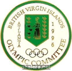 Знак Олимпийский комитет, Британские Виргинские острова 1996 