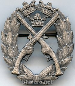 Знак За стрельбу из пистолета, серебряная степень Знак За стрельбу из пистолета, серебряная степень