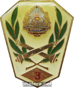 Знак Артиллерист 3 класса