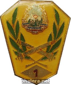 Знак Артиллерист 1 класса