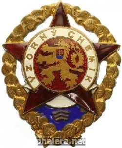 Знак Отличник химических войск